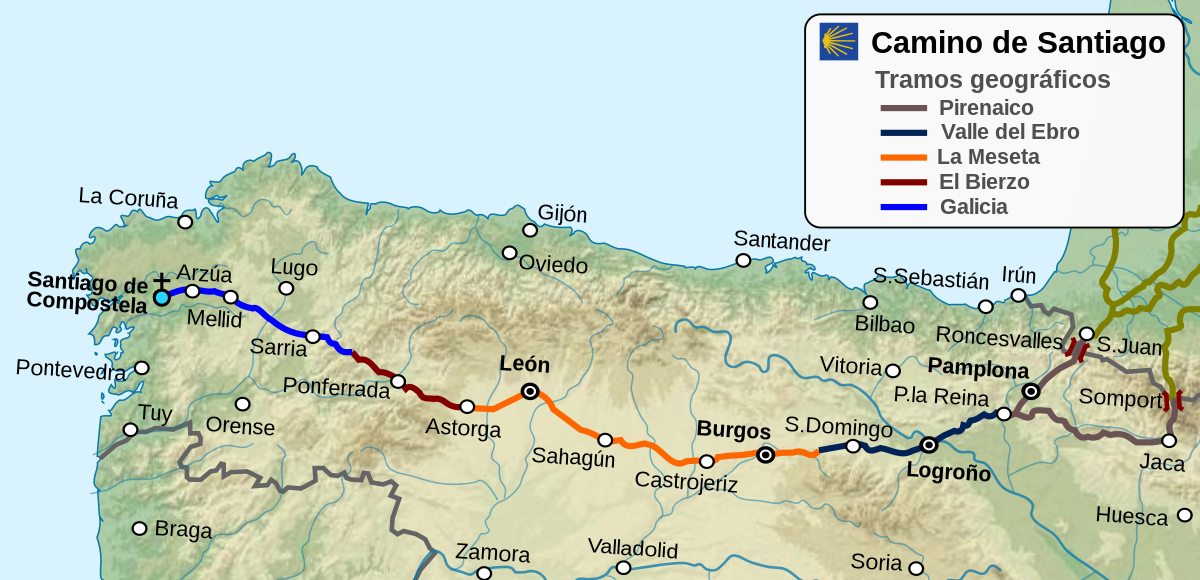 El CAMINO DE SANTIAGO.    Patrimonio de la Humanidad         15