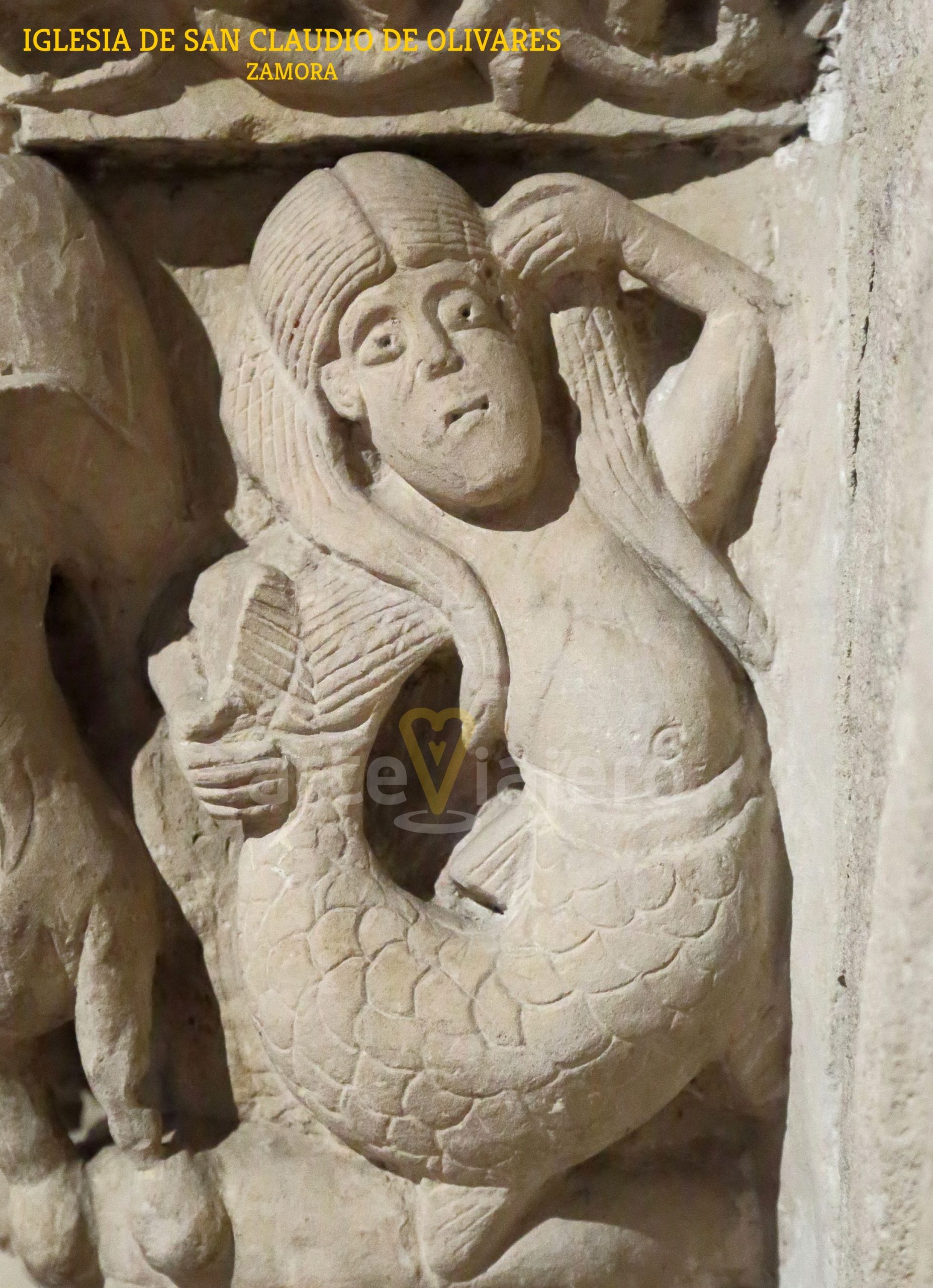 SIRENAS O NEREIDAS EN EL ARTE ROMÁNICO